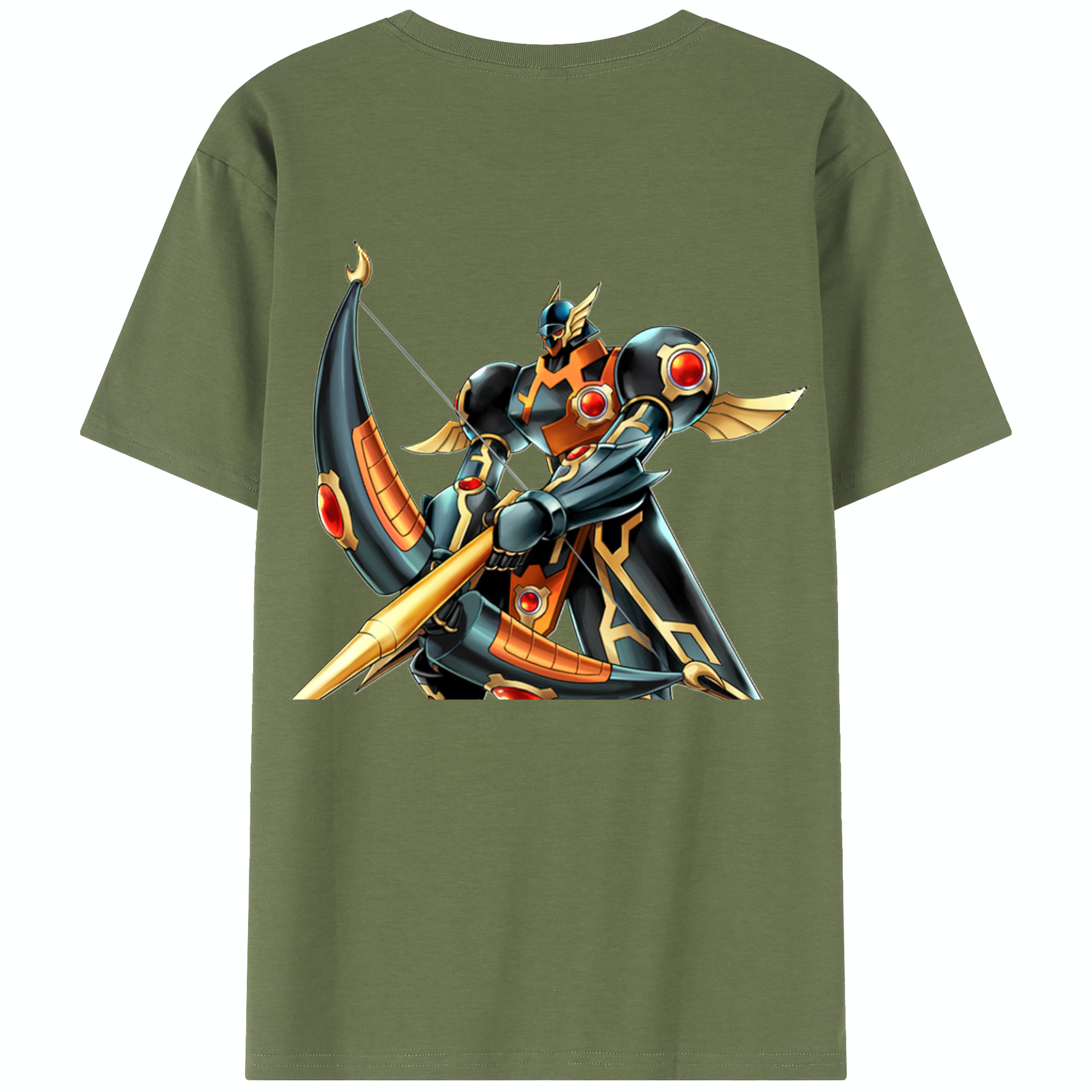 （画像用） 遊☆戯☆王 Yu-Gi-Oh! 綿100％半袖Tシャツ（背面プリント）
